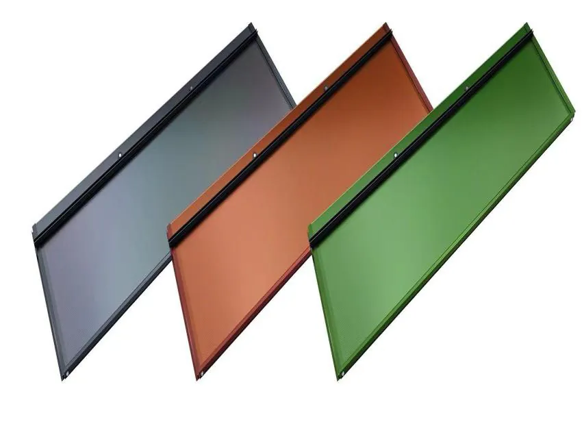 115W flat tiles